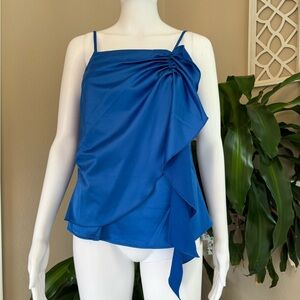 NWOT Elegant Blue Women's Top